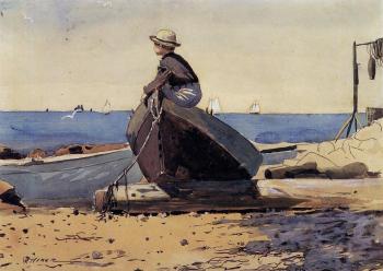 Winslow Homer : Waiting for Dad